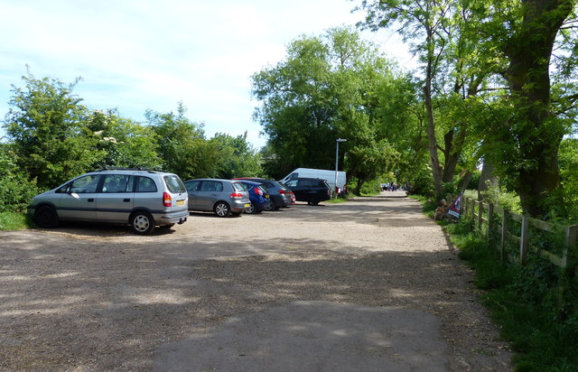 Car park at Grantchester Meadows