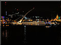 O1734 : River Liffey, Samuel Beckett Bridge by David Dixon