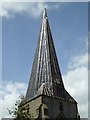 SO7113 : Spire of Westbury-on-Severn by Philip Halling