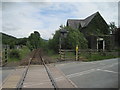 SN9597 : Carno railway station (site), Powys by Nigel Thompson