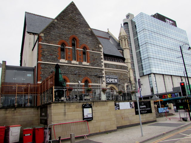 Chapel 1877 Bar & Restaurant in Cardiff city centre