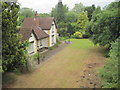 SJ2824 : Llynclys railway station (site), Shropshire by Nigel Thompson