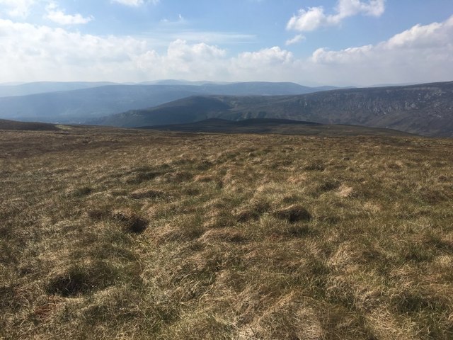 High on Meall an Lundain