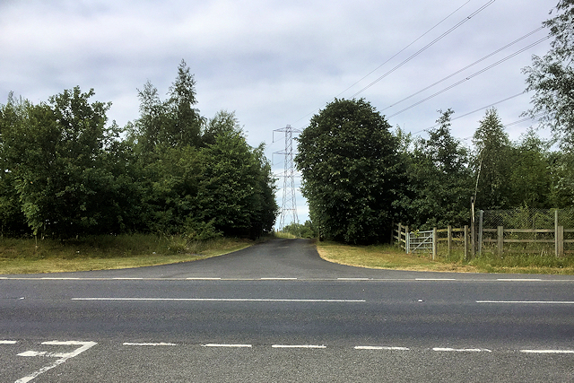 Farm Access Road off the A44 near Chadbury