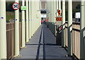 NO4129 : Pedestrian walkway on the Tay Road Bridge by Mat Fascione