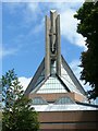 ST5773 : Clifton Cathedral spire by Alan Murray-Rust