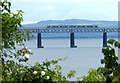 NO3927 : Train crossing the Tay Bridge by Mat Fascione