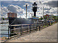 TA0928 : The Spurn Lightship, Hull Marina by David Dixon