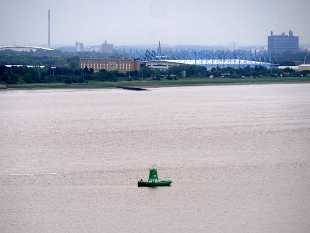 Humber Estuary Green Buoy Number 27