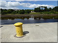 C2221 : Mooring post, Ramelton by Kenneth  Allen