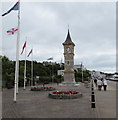 SX9980 : Jubilee Clock Tower, The Esplanade, Exmouth by Jaggery