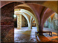 SU3226 : Mottisfont Abbey Cellarium by David Dixon