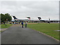 TL4545 : Airliner line-up at Duxford by M J Richardson