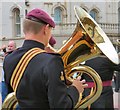 SD3036 : Marching through Blackpool by Gerald England