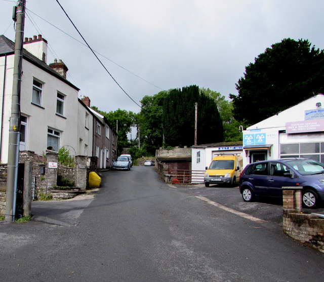 Up Church Lane, Govilon