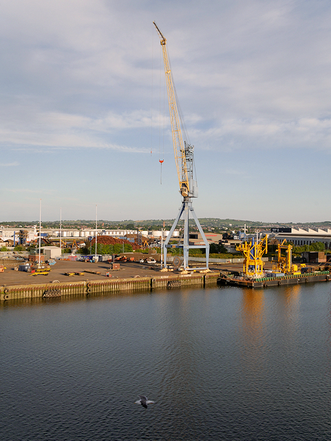 Tower Crane at Belfast Ship Repair Quay