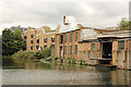 TQ3383 : Brunswick Wharf & Kent Wharf by Richard Croft