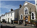 SX6987 : Mill Street and former chapel, Chagford by Chris Allen