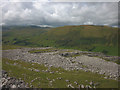 SD7399 : Limestone pavements, Fell End Clouds by Karl and Ali