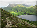 NY1715 : Made path down to Buttermere by Hugh Venables