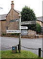 ST4710 : Fingerpost sign, Haselbury Plucknett by Bill Harrison