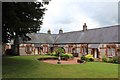 SJ1258 : Ruthin almshouses (1) by Richard Hoare