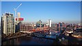 SJ8097 : Erie Basin, Salford Quays by Steven Haslington