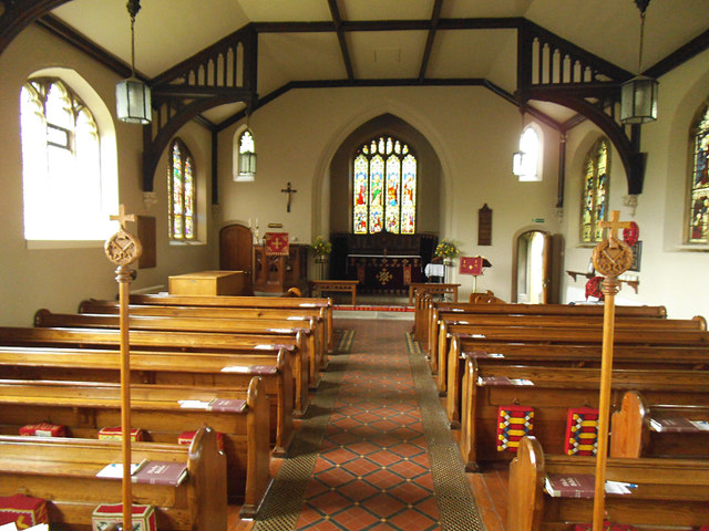 St Peter's Stainforth - interior, looking east