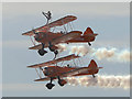 SD3036 : Breitling Wing Walkers at Blackpool by David Dixon