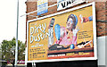 J3674 : "Dirty Dusting" poster, Belfast (August 2017) by Albert Bridge