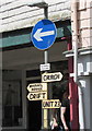 SX8060 : Signpost for Sea Change, Totnes by Derek Harper