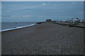 TM4655 : Shingle beach at Slaughden by Christopher Hilton