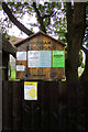 TL9162 : Rougham Church Notice Board by Geographer