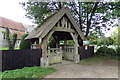 TL9162 : St. Mary's Church Lych Gate by Geographer