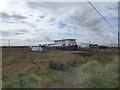 TM0012 : Houseboats at West Mersea by Chris Holifield