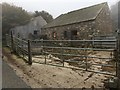 SM9039 : Farmyard at Caerlem by Alan Hughes