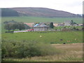 NJ4717 : St Bride's Kirk, Kildrummy, undergoing roof repair by Stanley Howe