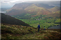 NY1615 : Descending from Bleaberry Tarn by Ian Taylor