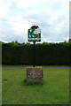 TL8094 : Ickburgh Village sign by Geographer