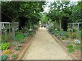 SZ3489 : Garden path at Norton Grange by Steve Daniels