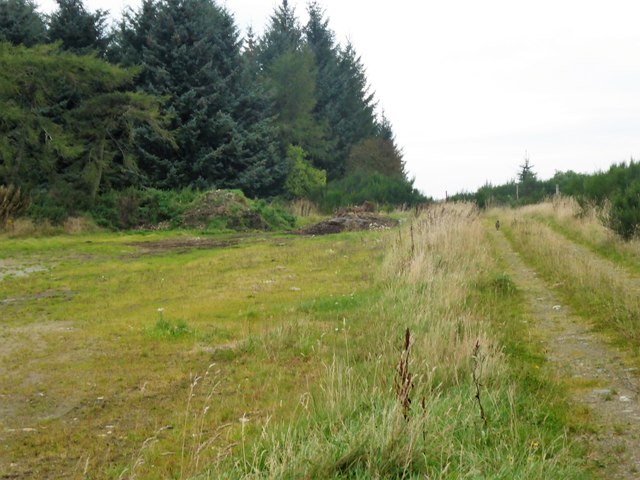 A track off Loanhead summit