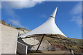 ST1166 : Amphitheatre above the promenade, Barry Island by M J Roscoe