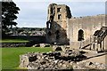 NZ0416 : Barnard Castle: the inner ward and keep by Bob Harvey