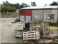 NY9554 : Sawing shed, Ladycross Bank Quarry by Andrew Curtis