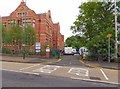 SJ9594 : Travellers in the library car park by Gerald England