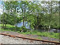 SJ0843 : River Dee adjacent to Corwen East station by Stephen Craven