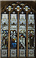 SP0343 : Stained glass window, All Saints' church, Evesham by Julian P Guffogg