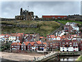 NZ9011 : East Whitby and the Church of St Mary the Virgin by David Dixon