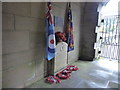 SK1789 : Memorial to the Dam Busters at Derwent Dam by Marathon