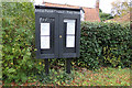 TM3569 : Sibton Village Notice Board on Pouy Street by Geographer